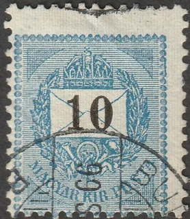 Levélboríték számmal