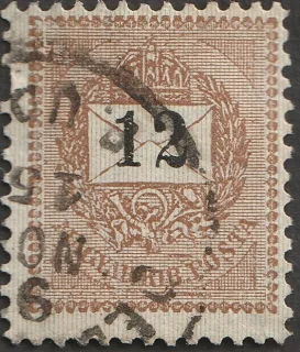 Levélboríték számmal
